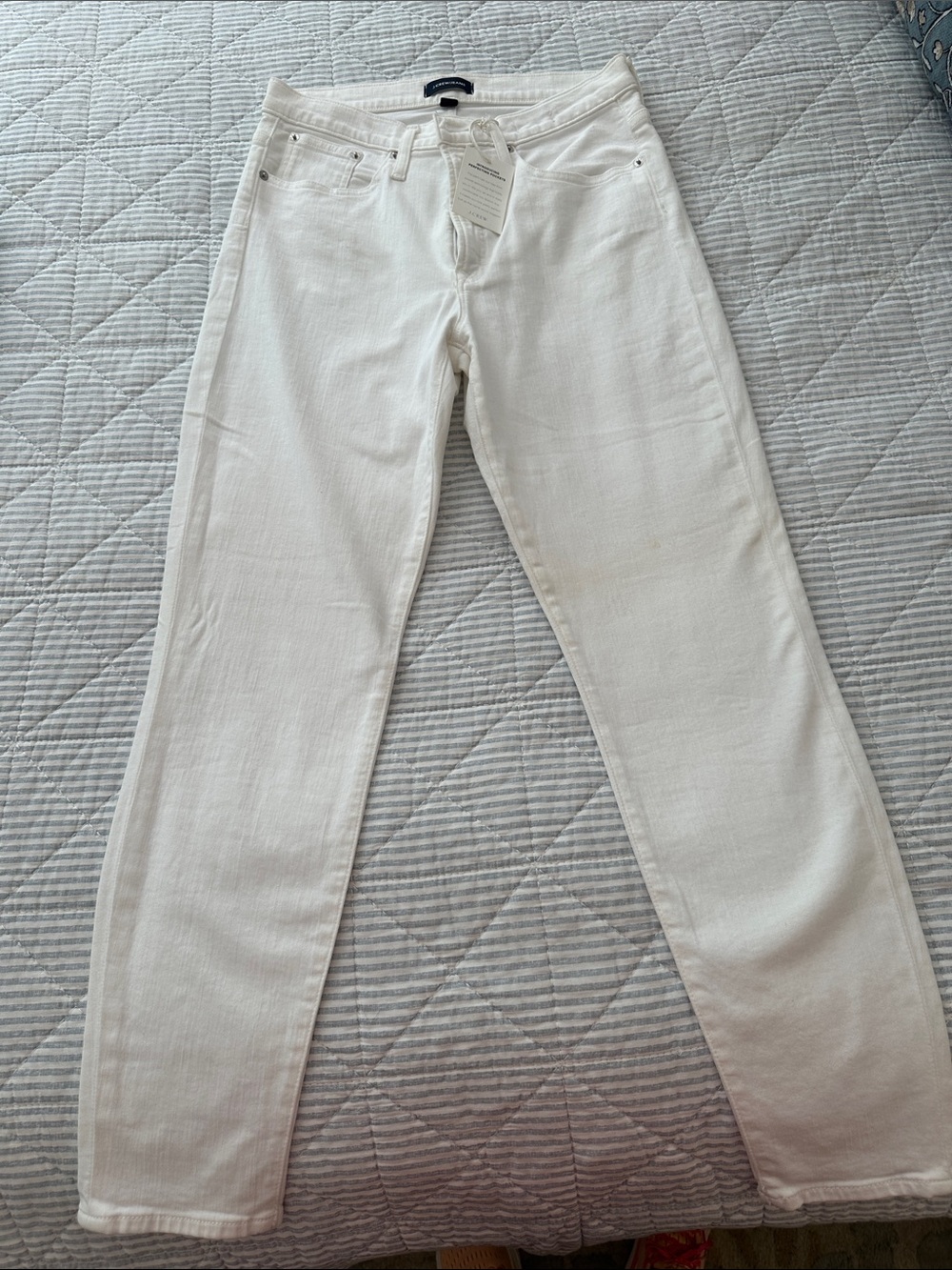 J. Crew White Denim Jeans